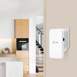 TP-Link Répéteur WiFi Puissant RE330, Amplificateur AC1200 Mbps, Port Ethernet Gigabit, Compatible avec Les Box Internet, Profit