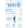 TP-Link Répéteur WiFi 6 Mesh (RE600X), Amplificateur WiFi AX1800 Couvre jusqu'à 100 m², WiFi Extender, WiFi Booster, 1 Port Ethe