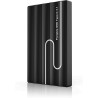 Gorilla Carts 2To Disque Dur Externe, Ultra-Mince 2, 5", Stockage pour PC, Mac PC, TV, Ordinateur Portable, Bureau, Windows (Noi