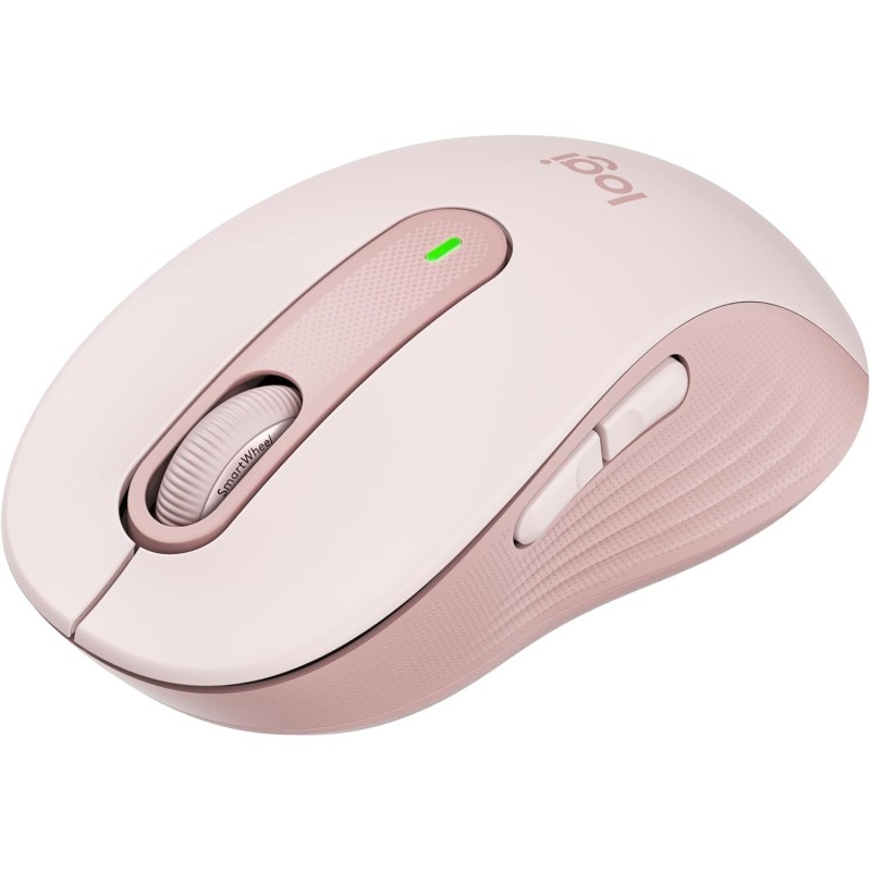 Logitech signature m650 souris sans fil - pour mains de petites & moyennes tailles, pile 2 ans, clics silencieux, boutons de côt