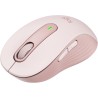 Logitech signature m650 souris sans fil - pour mains de petites & moyennes tailles, pile 2 ans, clics silencieux, boutons de côt