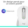 Logitech signature m650 l souris sans fil grande taille - pour mains larges, pile 2 ans, clics silencieux, boutons de côtés prog