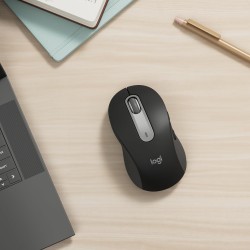 Logitech signature m650 l left souris sans fil - pour grandes mains gauches, pile 2 ans, clics silencieux, boutons de côtés prog