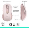 Logitech signature m650 l souris sans fil grande taille - pour mains larges, pile 2 ans, clics silencieux, boutons de côtés prog