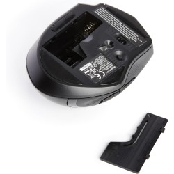 Amazon Basics Souris sans fil ergonomique - DPI réglables - Noir