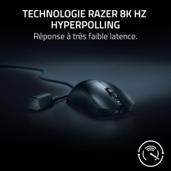 Razer Viper V3 Pro - Souris de Jeu Esports sans Fil ultralégère (8K Hz HyperPolling, Design léger 54g, capteur Focus Pro 35K DPI
