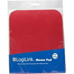 LogiLink ID0096 Tapis de Souris 3 x 220 x 250 mm - Rouge