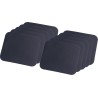 LogiLink ID0096 Tapis de souris 3 x 220 x 250 mm Schwarz | 10er Pack