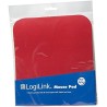 LogiLink ID0096 Tapis de souris 3 x 220 x 250 mm Rot | 4er Pack