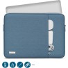 TECOOL 16 Pouces Pochette Ordinateur Portable pour MacBook Pro 16 M4 M3 M2 M1(A3403 A3186 A2991 A2780 A2141) 2024 2023-2019,16" 