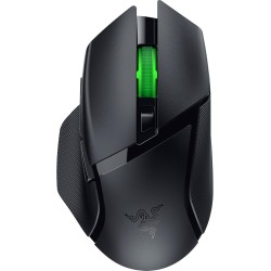Razer Basilisk V3 X Hyperspeed - Souris Gaming sans Fil (Forme Ergonomique Iconique avec 9 Boutons Programmables, sans Fil Hyper