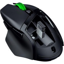 Razer Basilisk V3 X Hyperspeed - Souris Gaming sans Fil (Forme Ergonomique Iconique avec 9 Boutons Programmables, sans Fil Hyper