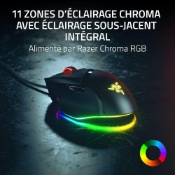 Razer Basilisk V3 35K - Souris de Jeu Filaire Ergonomique entièrement Personnalisable - Focus Pro 35K Optical Sensor (HyperScrol