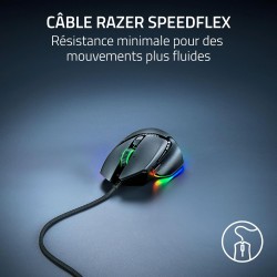 Razer Basilisk V3 35K - Souris de Jeu Filaire Ergonomique entièrement Personnalisable - Focus Pro 35K Optical Sensor (HyperScrol