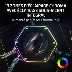 Razer Basilisk V3 Pro 35K - Souris de Jeu Ergonomique sans Fil entièrement Personnalisable avec Chroma RGB - Capteur Optique 35K