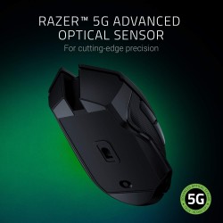 Razer Basilisk X Hyperspeed - Souris Gaming sans Fil (Technologie HyperSpeed, Capteur Optique 5G Avancé, 6 Boutons Programmables