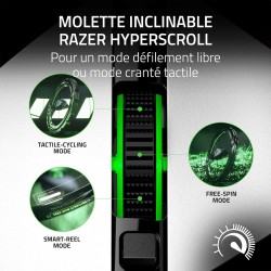 Razer Basilisk V3 - Souris Gaming Filaire Personnalisable - Design Ergonomique - capteur 26K DPI - Chroma RGB - 11 Boutons progr
