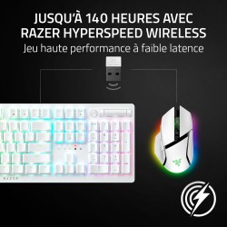 Razer Basilisk V3 Pro - Souris Gaming sans Fil (Molette HyperScroll Tilt, Capteur Optique Focus Pro 30K, Eclairage Chroma 13 Zon