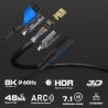 KabelDirekt – Câble HDMI 8K / 4K – 2x 0,25m et autres longueurs (0,15m à 22,5m) – Câble HDMI conçu en Allemagne – 10K/8K@60Hz/4K