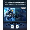 IVANKY Câble DisplayPort 144Hz 2m, [Certifié VESA] Supporte 4K@60Hz, 2K@144Hz, 2K@165Hz, avec FreeSync et G-Sync, pour ASUS, Del
