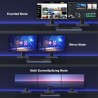 IVANKY 80Gbps Câble DisplayPort 2.1, Supporte 16K@60Hz, 8K@240Hz, 4K@480Hz, 16K DisplayPort Compatible avec FreeSync et G-Sync, 