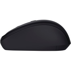 Trust yuki souris sans fil silencieuse bleutooth + 2.4ghz avec pile pour gauchers et droitiers, 75% plastique recyclé, souris bl