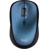 Trust Yvi+ Souris sans Fil Silencieuse avec Conception Durable, 800-1600 DPI, pour Gauchers et Droitiers, Récepteur USB Stockabl
