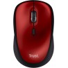 Trust Yvi+ Souris sans Fil Silencieuse avec Conception Durable, 800-1600 DPI, pour Gauchers et Droitiers, Récepteur USB Stockabl