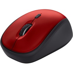 Trust Yvi+ Souris sans Fil Silencieuse avec Conception Durable, 800-1600 DPI, pour Gauchers et Droitiers, Récepteur USB Stockabl
