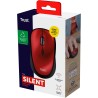 Trust Yvi+ Souris sans Fil Silencieuse avec Conception Durable, 800-1600 DPI, pour Gauchers et Droitiers, Récepteur USB Stockabl