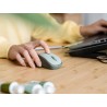 Trust Yvi+ Souris sans Fil Silencieuse avec Conception Durable, 800-1600 DPI, pour Gauchers et Droitiers, Récepteur USB Stockabl
