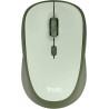 Trust Yvi+ Souris sans Fil Silencieuse avec Conception Durable, 800-1600 DPI, pour Gauchers et Droitiers, Récepteur USB Stockabl