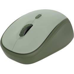 Trust Yvi+ Souris sans Fil Silencieuse avec Conception Durable, 800-1600 DPI, pour Gauchers et Droitiers, Récepteur USB Stockabl