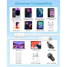 KINPEE Câble USB C vers Lightning 1M+2M [Certifié MFi],Cable Chargeur USBC Cable iPhone USB C Câble Lightning Cable Charge Rapid