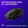 Logitech G305 Souris Gamer sans Fil, Capteur Gaming HERO, 12 000 PPP, Ultra-Léger, 6 Boutons Programmables, Batterie Longue Duré