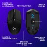 Logitech G305 Souris Gamer sans Fil, Capteur Gaming HERO, 12 000 PPP, Ultra-Léger, 6 Boutons Programmables, Batterie Longue Duré