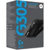 Logitech G305 Souris Gamer sans Fil, Capteur Gaming HERO, 12 000 PPP, Ultra-Léger, 6 Boutons Programmables, Batterie Longue Duré