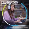 Logitech g305 souris gamer sans fil + logitech g435 lightspeed et bleutooth sans fil casque gaming, noir
