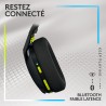 Logitech g305 souris gamer sans fil + logitech g435 lightspeed et bleutooth sans fil casque gaming, noir