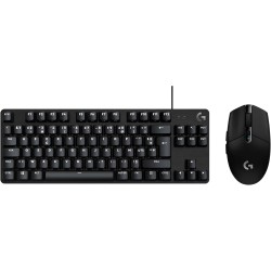 Logitech G305 Souris Gaming sans Fil Lightspeed et G413 TKL SE Clavier Gaming mécanique – Souris avec capteur Hero et Clavier Co