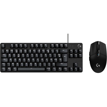 Logitech G305 Souris Gaming sans Fil Lightspeed et G413 TKL SE Clavier Gaming mécanique – Souris avec capteur Hero et Clavier Co