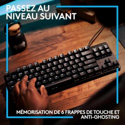 Logitech G305 Souris Gaming sans Fil Lightspeed et G413 TKL SE Clavier Gaming mécanique – Souris avec capteur Hero et Clavier Co