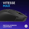 Logitech G G309 LIGHTSPEED Souris gaming sans fil Logitech, légère, switchs hybrides LIGHTFORCE, capteur HERO 25K, autonomie de 