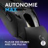 Logitech G G309 LIGHTSPEED Souris gaming sans fil Logitech, légère, switchs hybrides LIGHTFORCE, capteur HERO 25K, autonomie de 