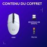 Logitech G305 Souris Gamer sans Fil, Capteur Gaming HERO, 12 000 PPP, Ultra-Léger, 6 Boutons Programmables, Batterie Longue Duré