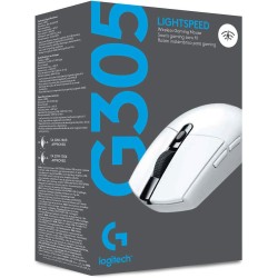 Logitech G305 Souris Gamer sans Fil, Capteur Gaming HERO, 12 000 PPP, Ultra-Léger, 6 Boutons Programmables, Batterie Longue Duré