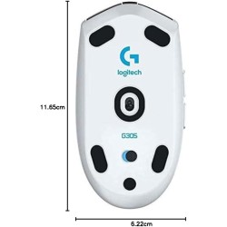 Logitech G305 Souris Gamer sans Fil, Capteur Gaming HERO, 12 000 PPP, Ultra-Léger, 6 Boutons Programmables, Batterie Longue Duré