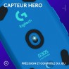 Logitech G305 Souris Gamer sans Fil, Capteur Gaming HERO, 12 000 PPP, Ultra-Léger, 6 Boutons Programmables, Batterie Longue Duré