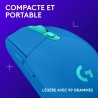 Logitech G305 Souris Gamer sans Fil, Capteur Gaming HERO, 12 000 PPP, Ultra-Léger, 6 Boutons Programmables, Batterie Longue Duré