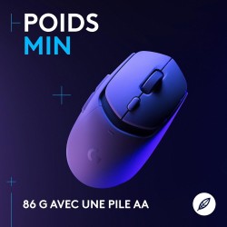 Logitech G G309 LIGHTSPEED Souris gaming sans fil Logitech, légère, switchs hybrides LIGHTFORCE, capteur HERO 25K, autonomie de 